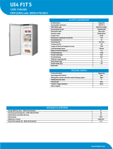 Indesit UI4 F1T S Product data sheet
