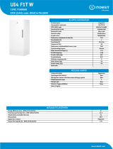 Indesit UI4 F1T W Product data sheet