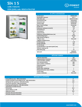 Indesit SI4 1 S Product data sheet