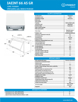 Indesit IAEINT 66 AS GR Product data sheet