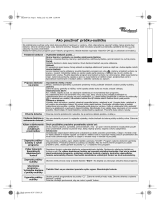 Whirlpool AWZ 477/D Program Chart