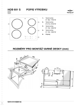 IKEA HOB 601 S Program Chart