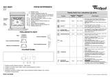 Whirlpool AKZ 498/01 IX Program Chart