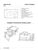 Whirlpool AKM 975/BA Program Chart