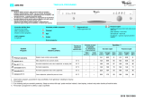 Whirlpool ADG 955 NB Program Chart