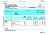 Whirlpool ADG 955 AV Program Chart