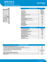 Indesit XIT8 T2E X NEL Data Sheet