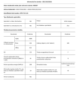 Indesit XIT8 T1E X Product Information Sheet