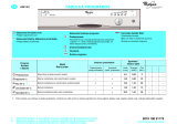 Whirlpool ADP 951/3 WH Program Chart