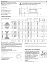 Indesit BWE 81284X W EE N Daily Reference Guide