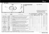 Whirlpool AWT 2267/3 Program Chart