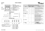 Whirlpool AKZ 587 IX Program Chart