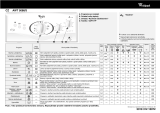 Whirlpool AWT 5088/3 Program Chart