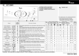 Whirlpool AWT 5088/3 Program Chart