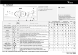 Whirlpool AWT 5098/3 Program Chart