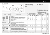 Whirlpool AWT 5098/4 Program Chart