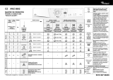 Whirlpool AWZ 8992 Program Chart