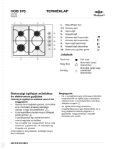 IKEA HOB 976 S Program Chart