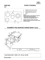 IKEA HOB 605 S N Program Chart