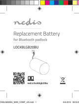 Nedis Replacement Battery for Bluetooth padlock Užívateľská príručka