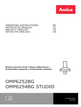 Amica OMP6254BG STUDIO Používateľská príručka