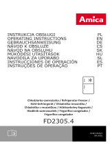 Amica FD2305.4 Používateľská príručka