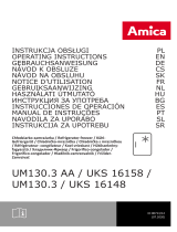 Amica UM130.3 Používateľská príručka