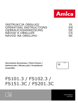 Amica FS151.3C Používateľská príručka