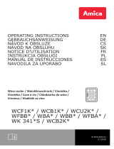 Amica WCB2K60B36.1 Používateľská príručka