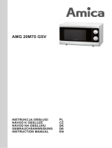 Amica AMG20M70GSV Používateľská príručka