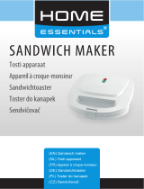 Home Essentials Sandwichmaker-ST-123520 Návod na obsluhu