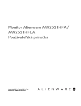 Alienware AW2521HFLA Užívateľská príručka