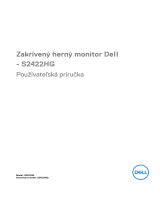 Dell S2422HG Užívateľská príručka