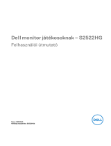 Dell S2522HG Užívateľská príručka