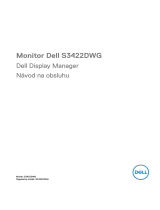 Dell S3422DWG Užívateľská príručka