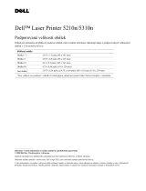 Dell 5310n Mono Laser Printer Užívateľská príručka
