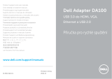 Dell USB 3.0 to HDMI/VGA/Ethernet/USB 2.0 Stručná príručka spustenia