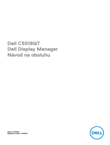 Dell C5518QT Užívateľská príručka