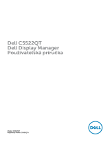 Dell C5522QT Užívateľská príručka