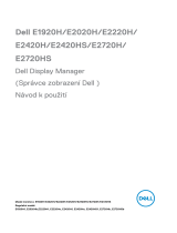 Dell E2420HS Užívateľská príručka