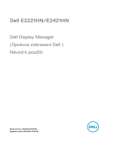 Dell E2421HN Užívateľská príručka