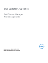 Dell E2421HN Užívateľská príručka