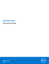 Dell G15 5511 Používateľská príručka