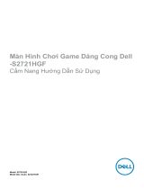 Dell Gaming S2721HGF Užívateľská príručka