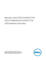 Dell P2317HWh Užívateľská príručka