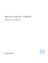 Dell P2421D Užívateľská príručka