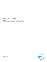Dell S2715H Užívateľská príručka