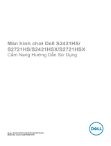 Dell S2721HS Užívateľská príručka