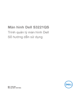 Dell S3221QS Užívateľská príručka