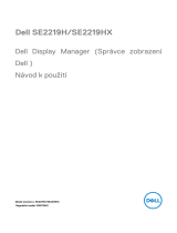 Dell SE2219H/SE2219HX Užívateľská príručka